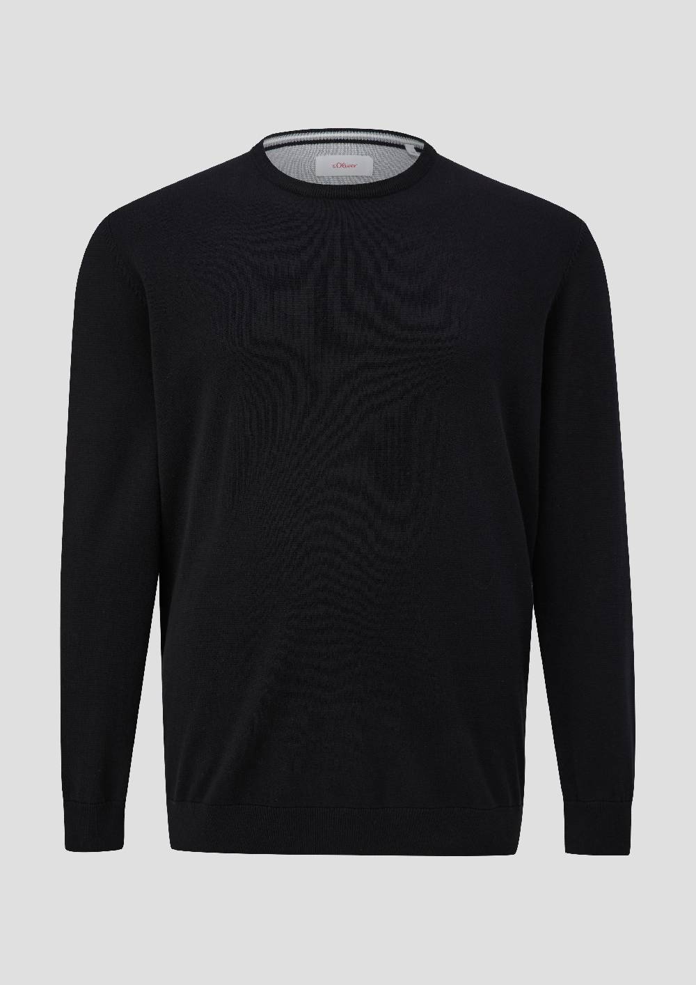 S.Oliver Strickpullover Mit Logo-Stickerei
