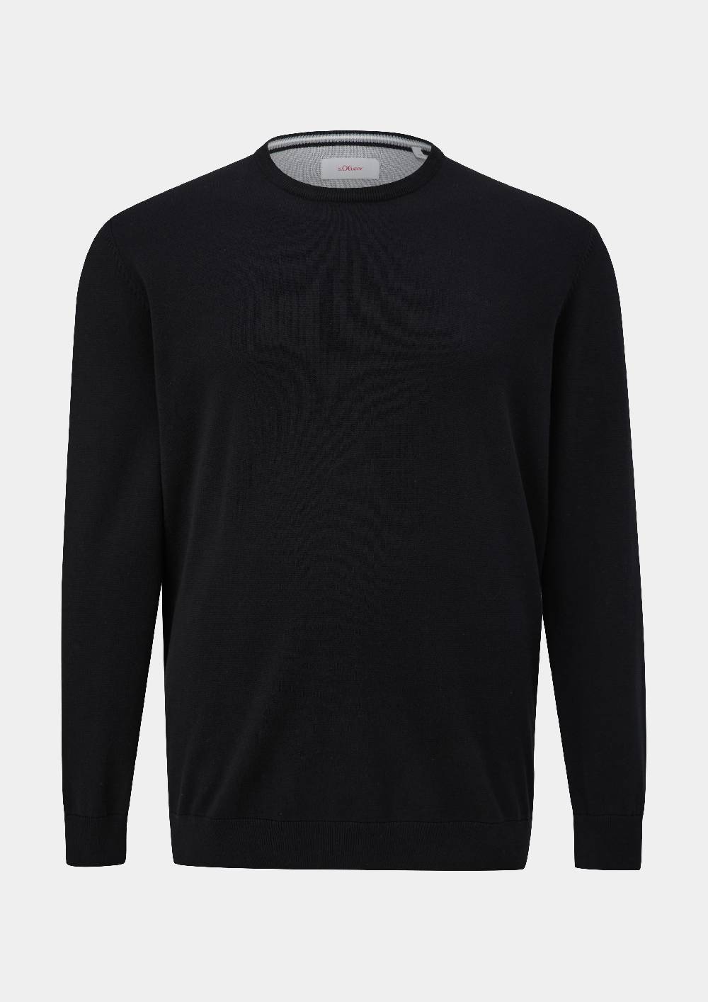 S.Oliver Strickpullover Mit Logo-Stickerei