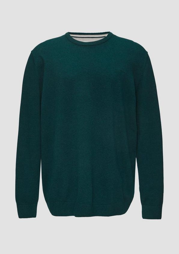 s.Oliver Strickpullover mit Logo-Stickerei