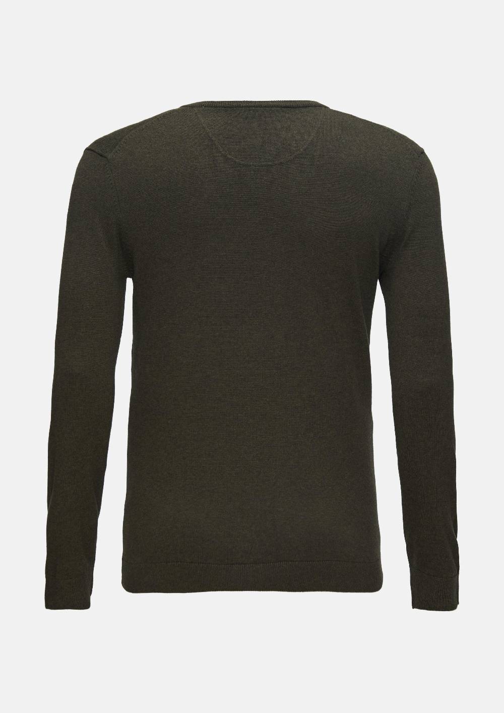 S.Oliver Strickpullover Mit Logo-Stickerei