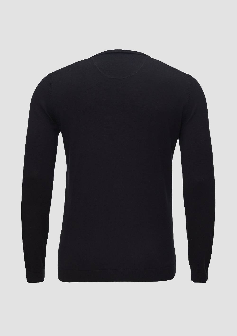 S.Oliver Strickpullover Mit Logo-Stickerei