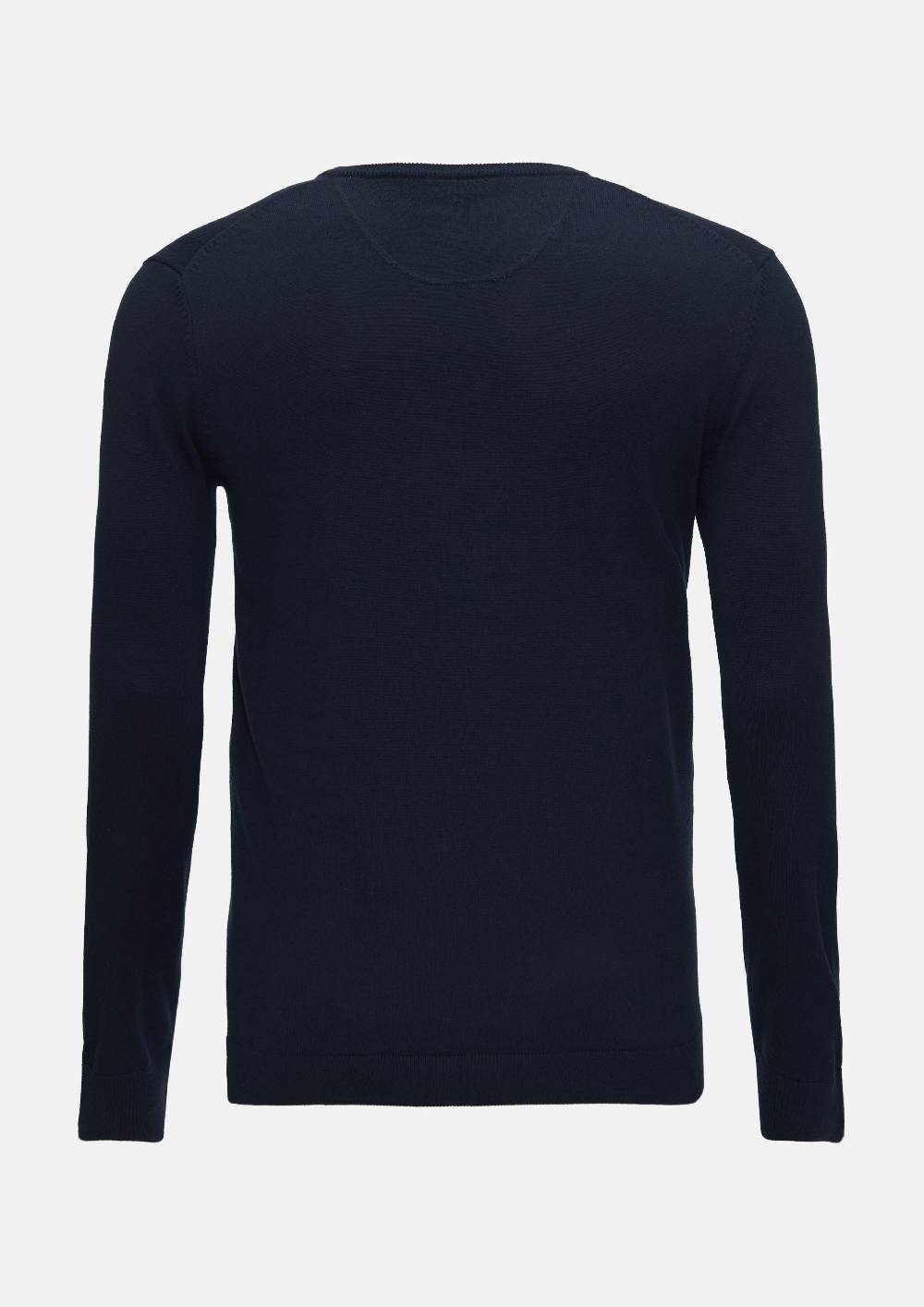 S.Oliver Strickpullover Mit Logo-Stickerei