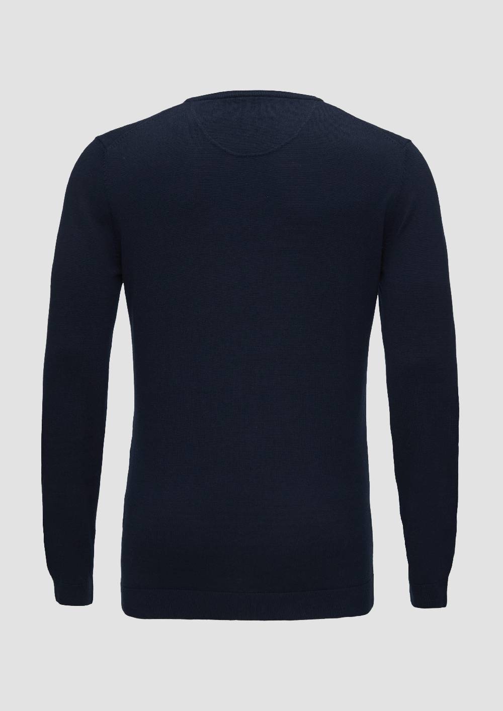 S.Oliver Strickpullover Mit Logo-Stickerei