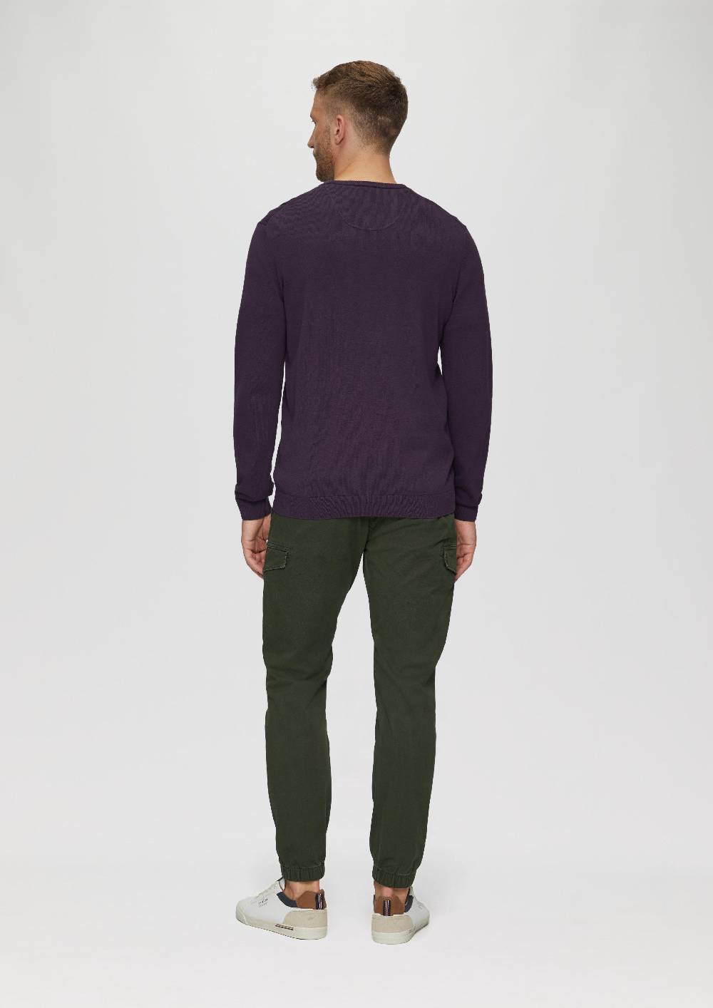 S.Oliver Strickpullover Mit Logo-Stickerei