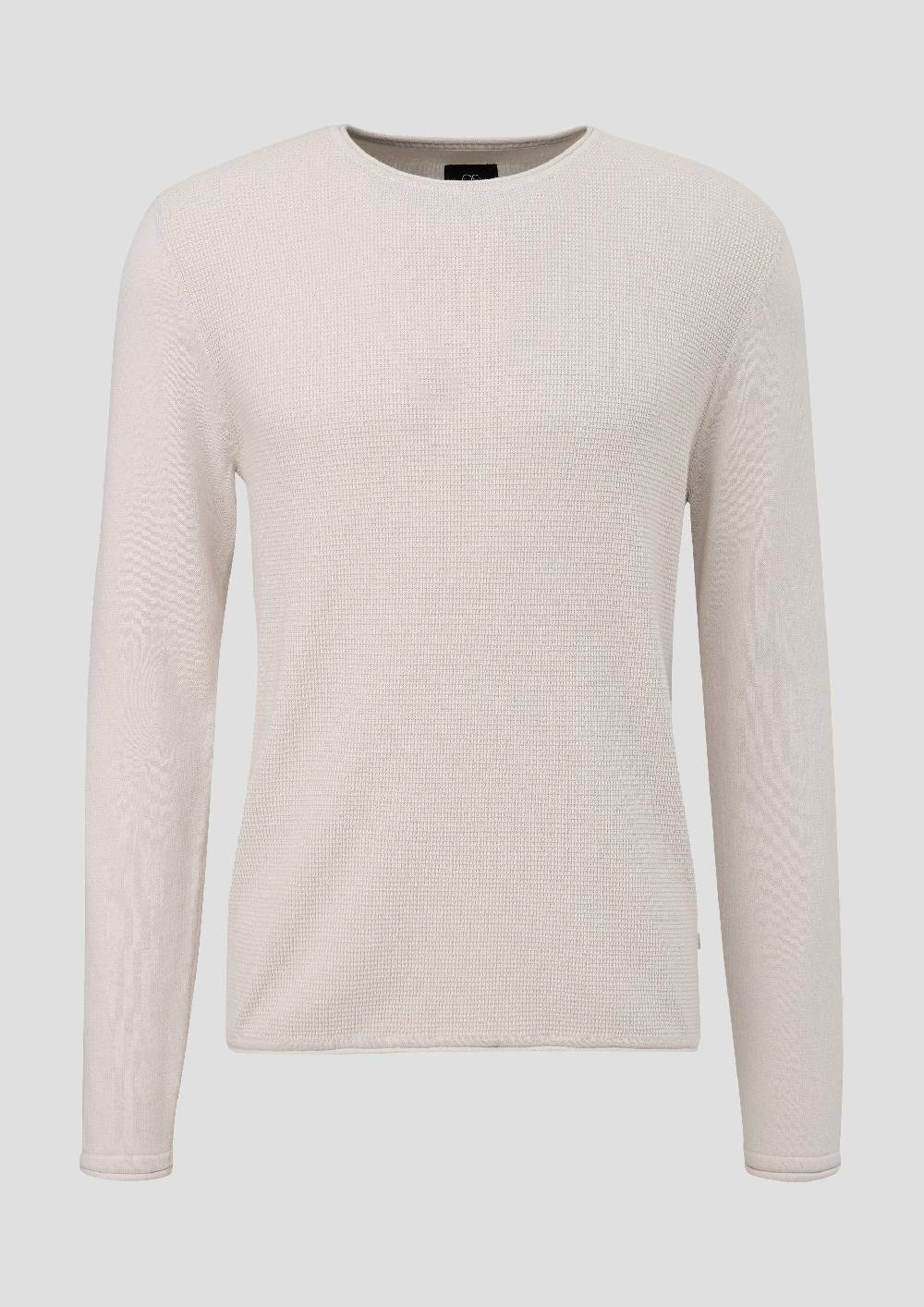 S.Oliver Strickpullover Mit Musterstruktur