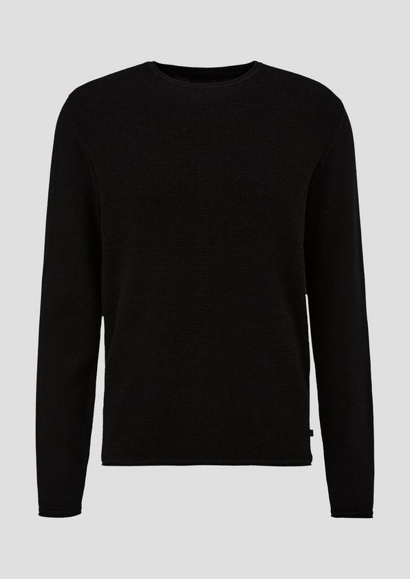 s.Oliver Strickpullover mit Musterstruktur