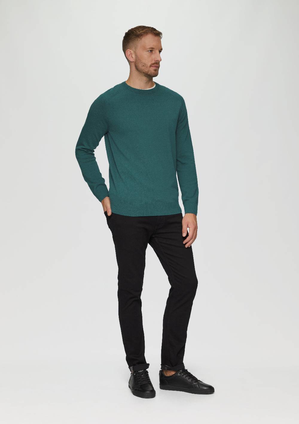 S.Oliver Strickpullover Mit Raglanärmeln