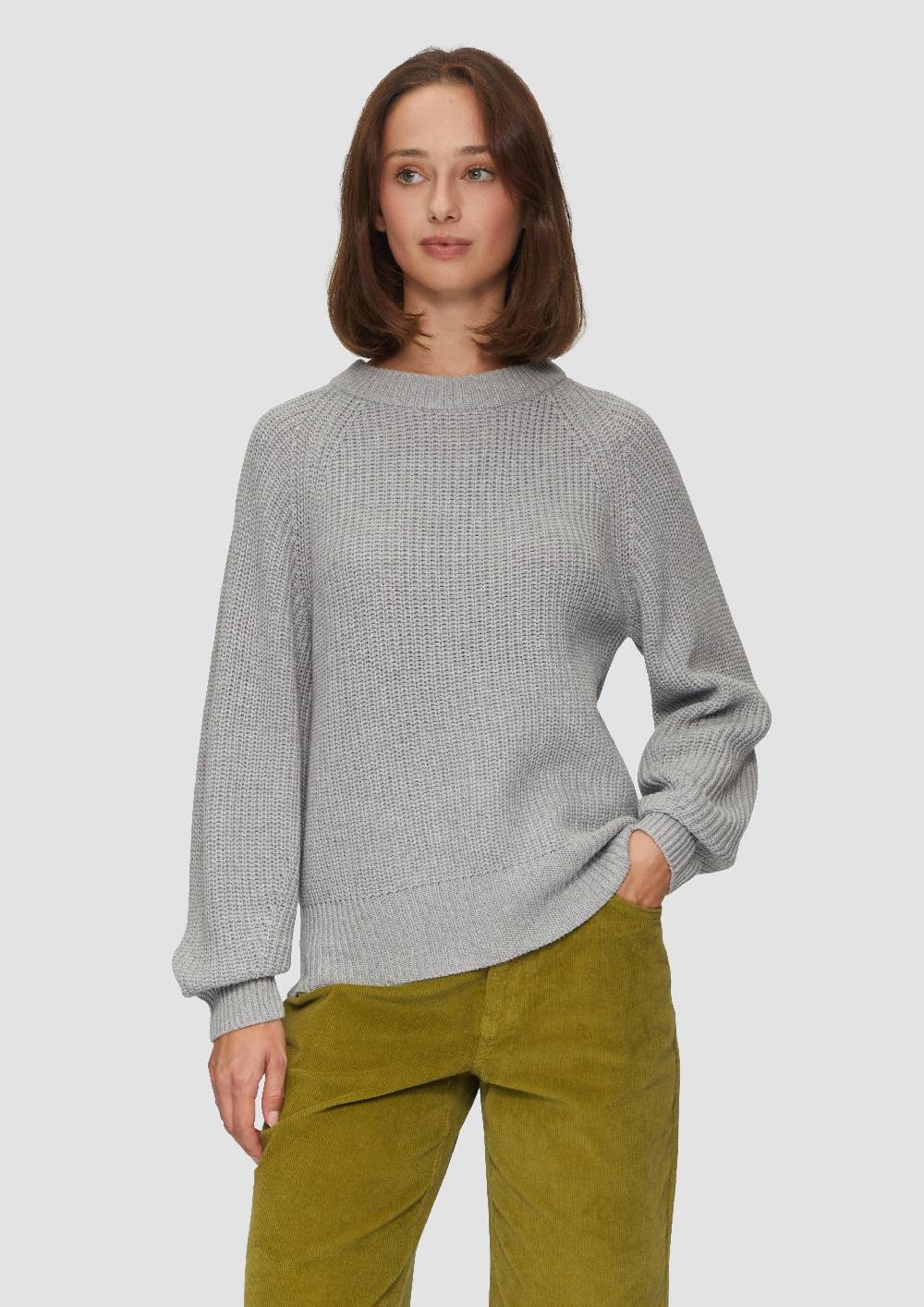 S.Oliver Strickpullover Mit Raglanärmeln