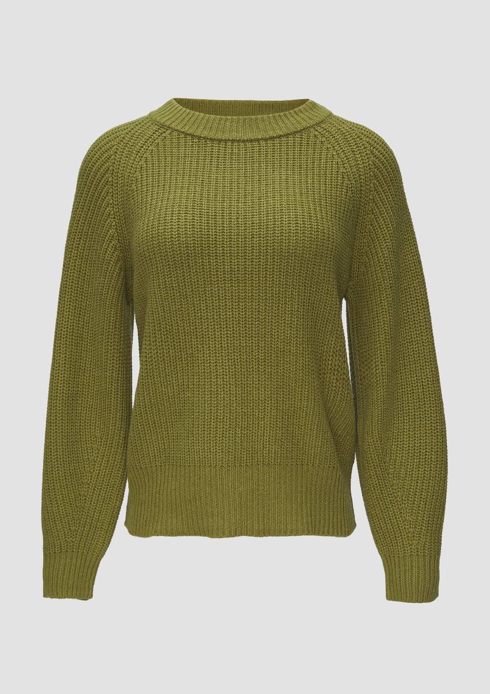 S.Oliver Strickpullover Mit Raglanärmeln