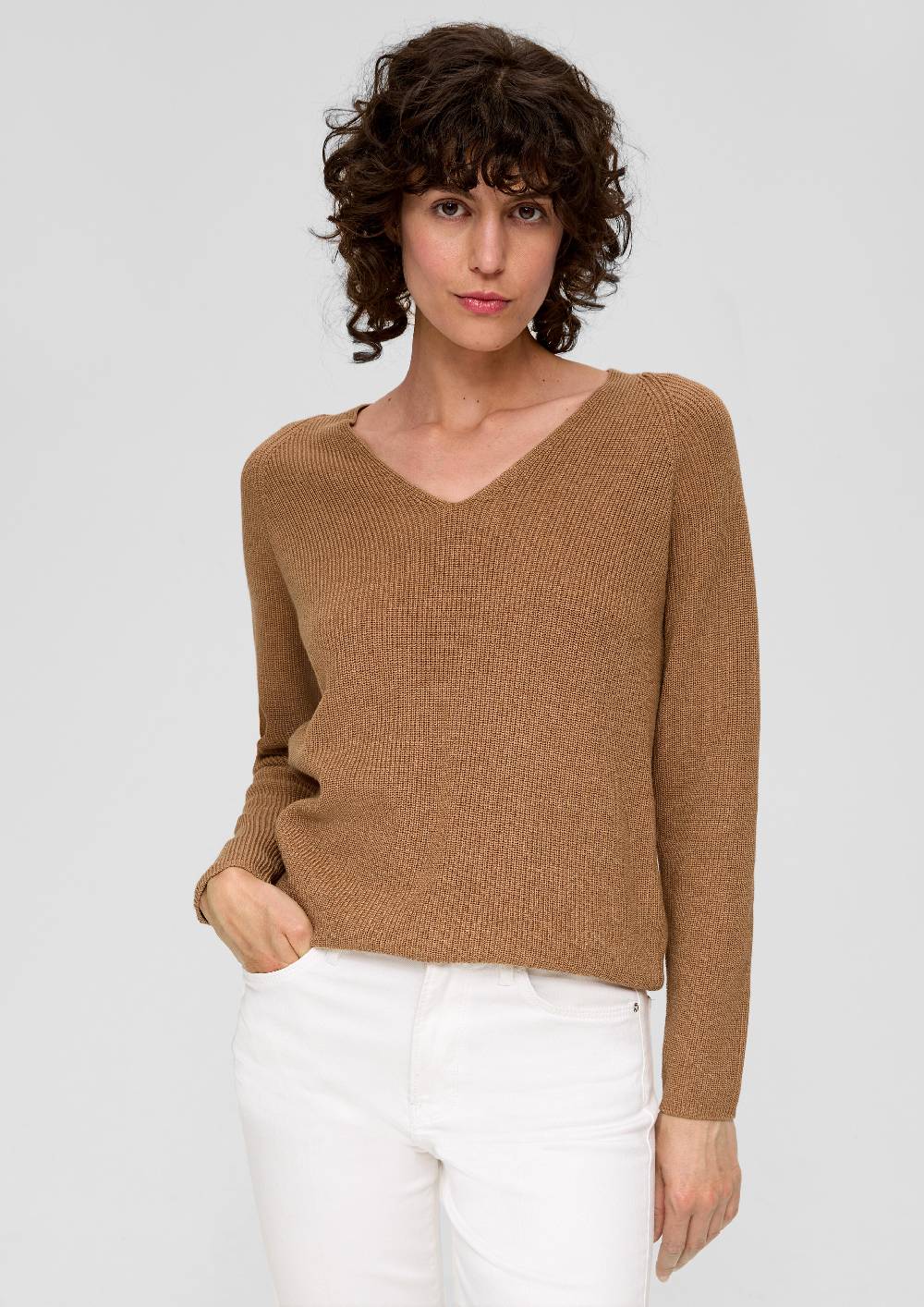 S.Oliver Strickpullover Mit Raglanärmeln