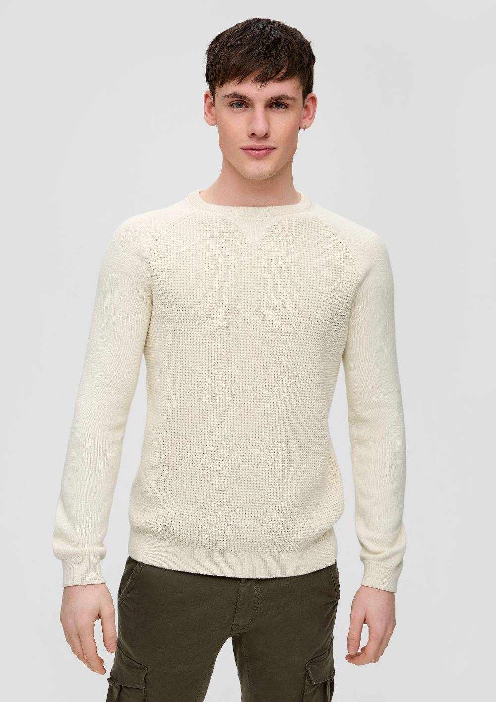 S.Oliver Strickpullover Mit Raglanärmeln