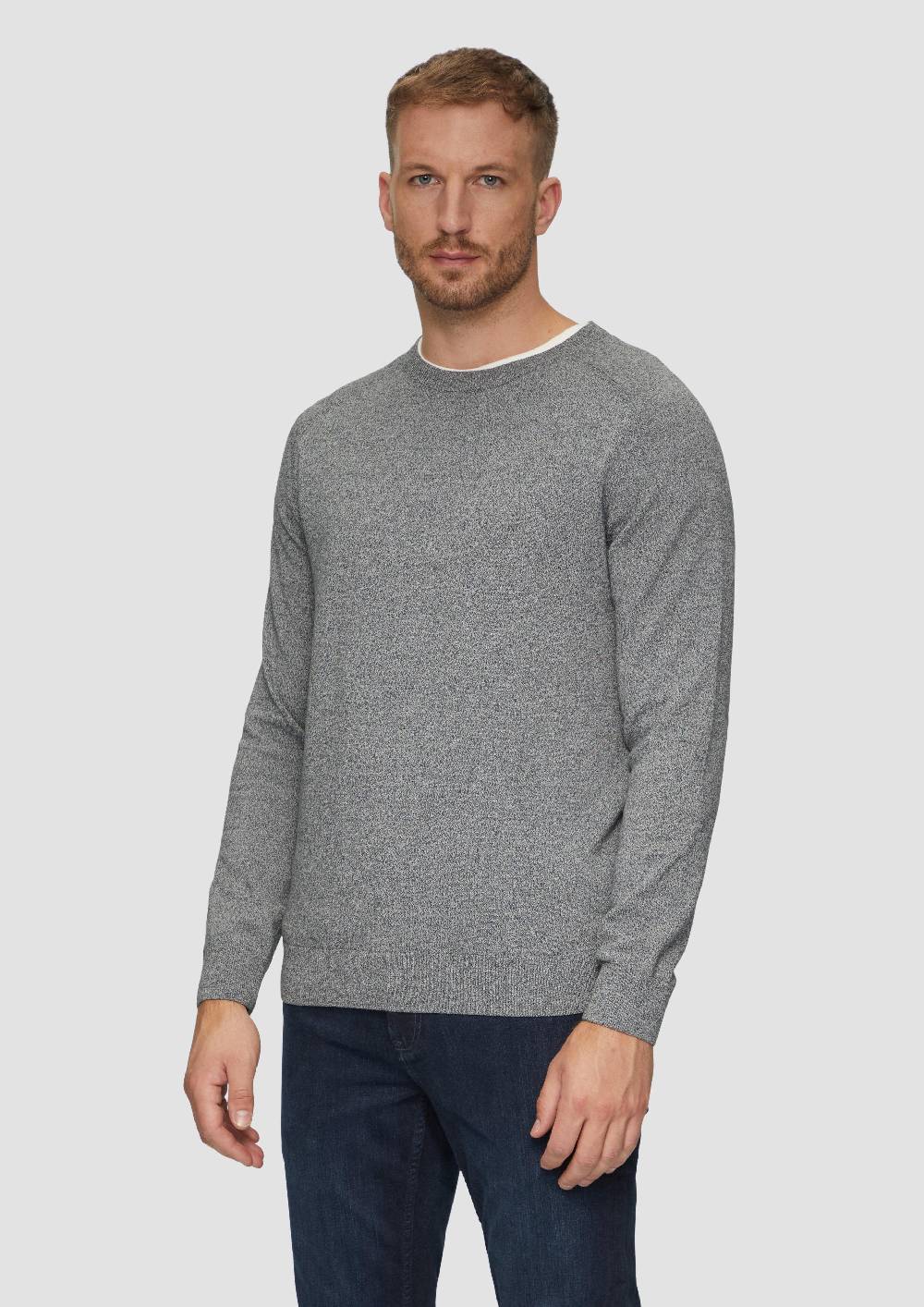 S.Oliver Strickpullover Mit Raglanärmeln