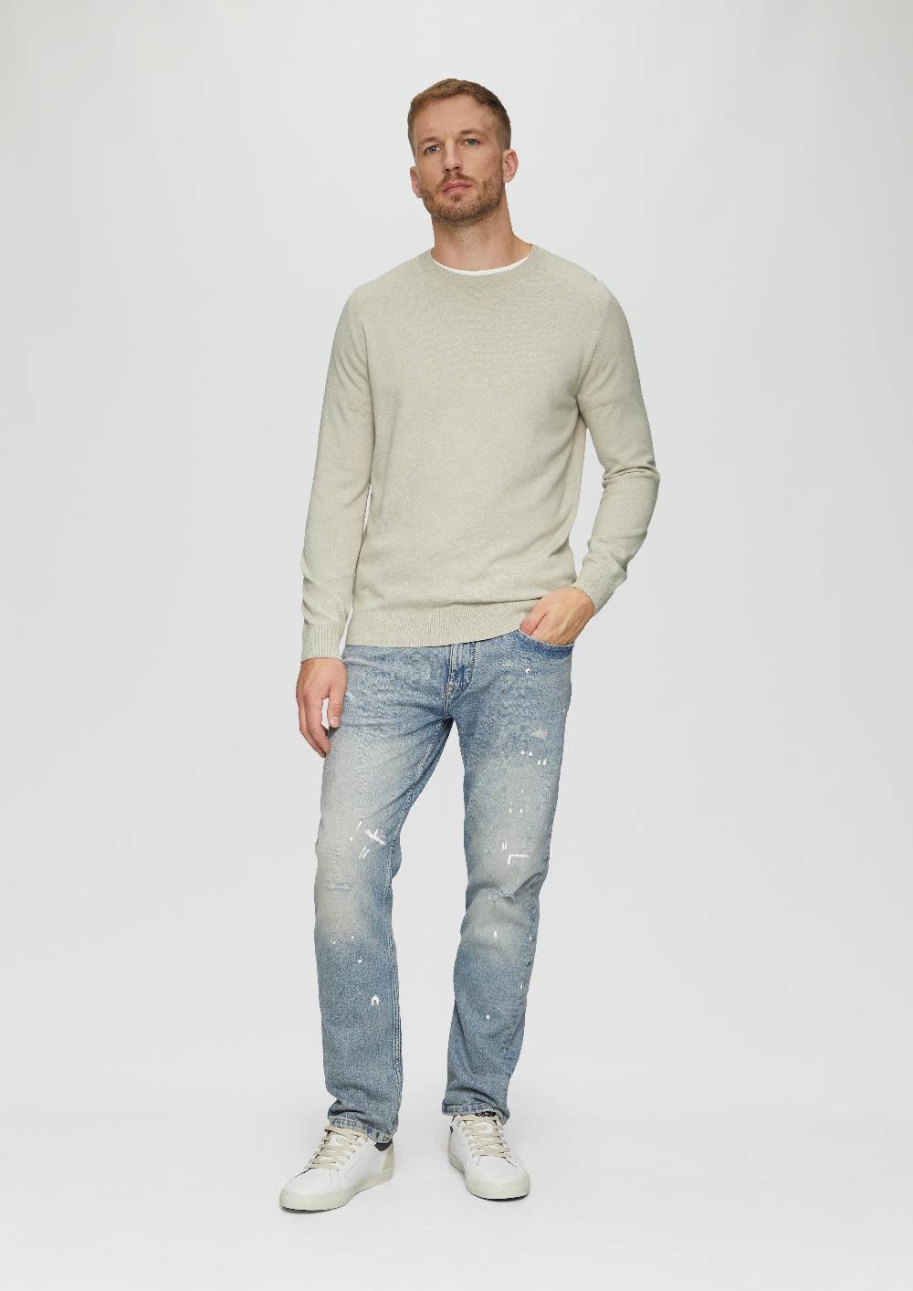 S.Oliver Strickpullover Mit Raglanärmeln