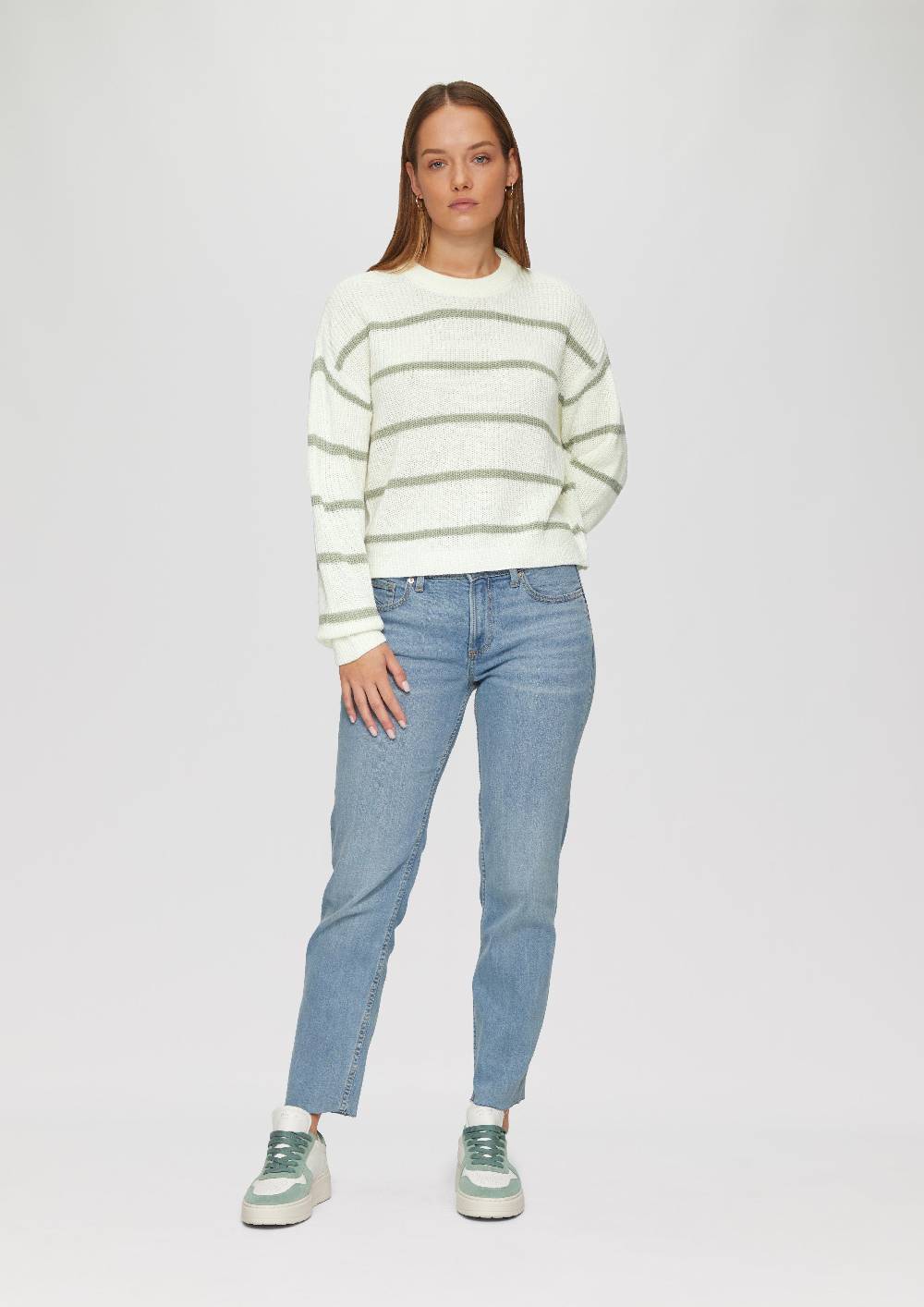 S.Oliver Strickpullover Mit Ringeln