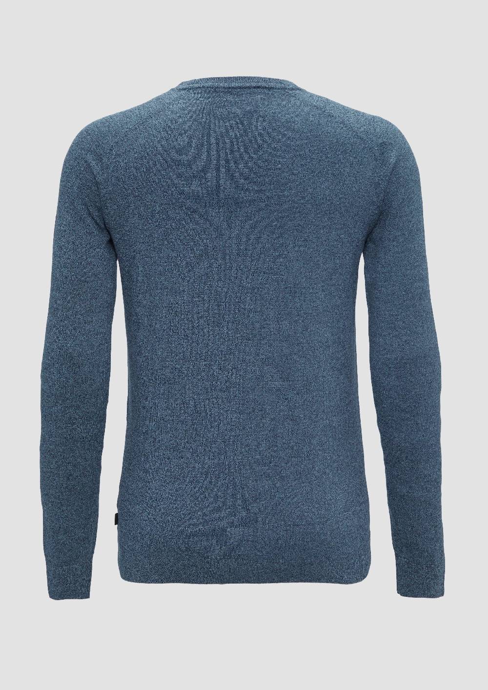 S.Oliver Strickpullover Mit Rippbündchen