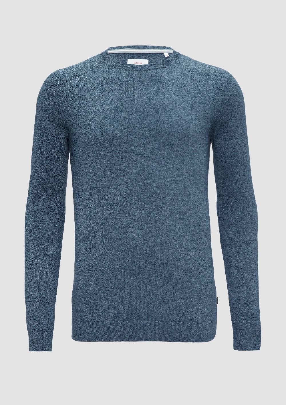 S.Oliver Strickpullover Mit Rippbündchen