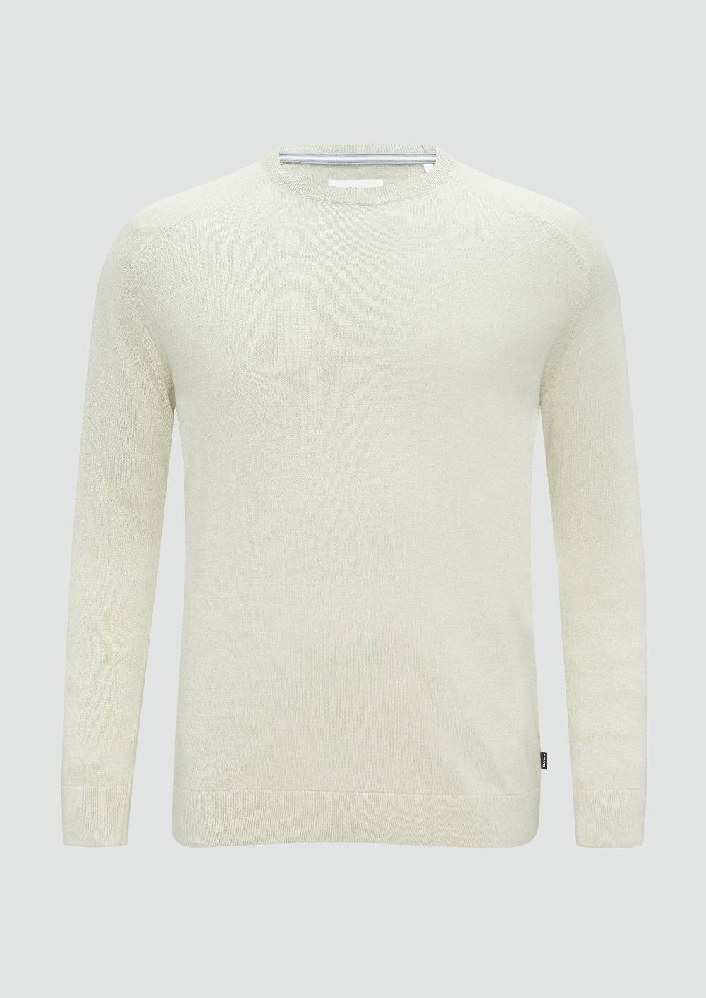 S.Oliver Strickpullover Mit Rippbündchen