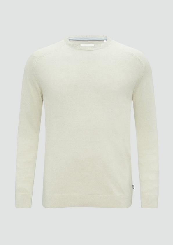 s.Oliver Strickpullover mit Rippbündchen