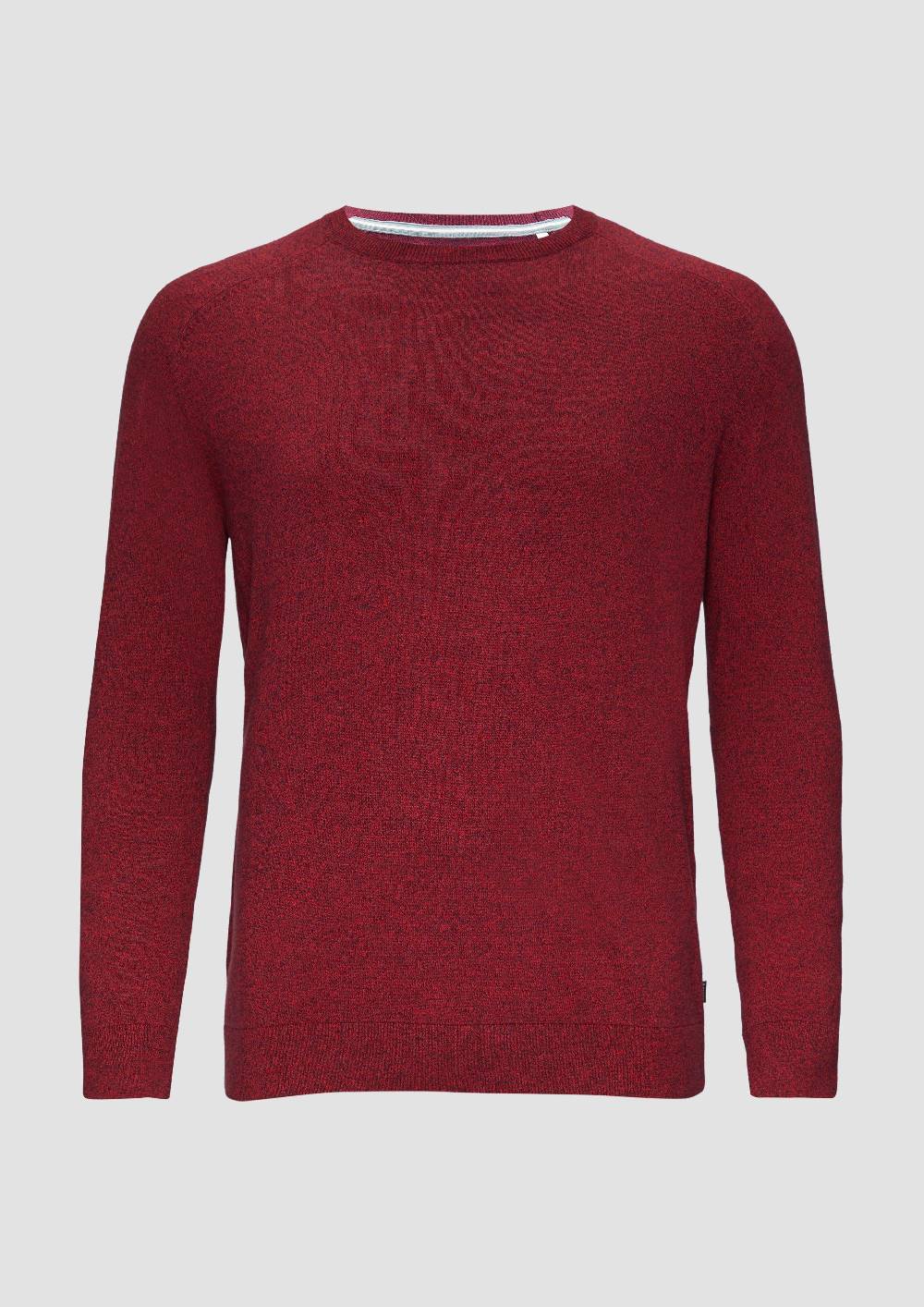 S.Oliver Strickpullover Mit Rippbündchen