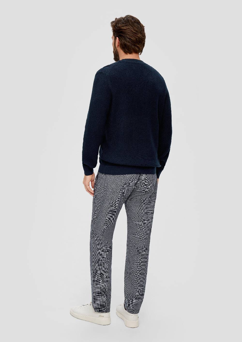 S.Oliver Strickpullover Mit Rippelementen