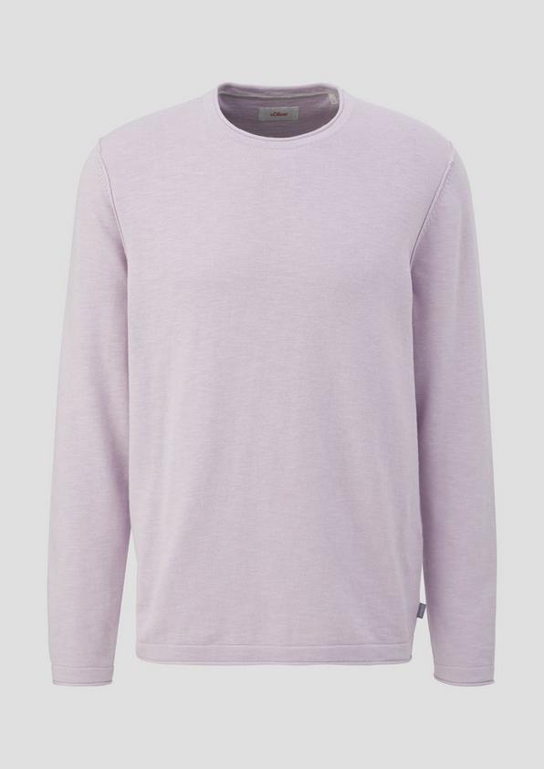 s.Oliver Strickpullover mit Rollkante
