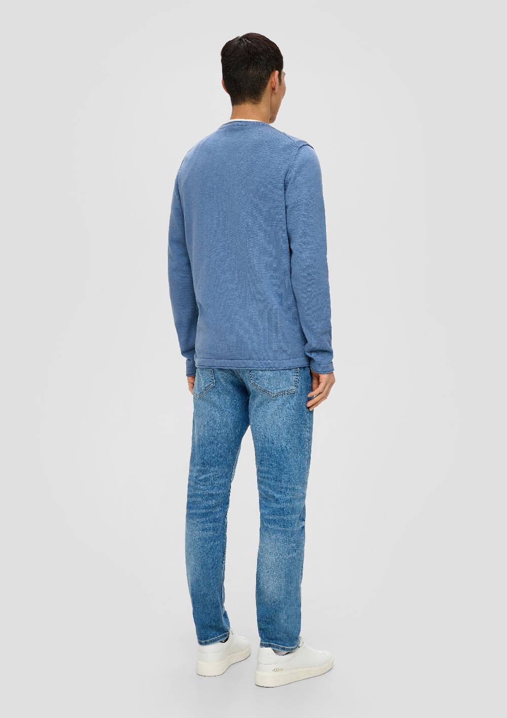 S.Oliver Strickpullover Mit Rollkante