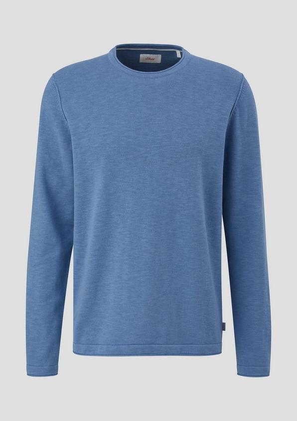 s.Oliver Strickpullover mit Rollkante