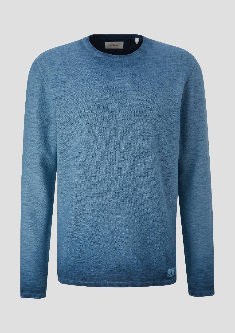 S.Oliver Strickpullover Mit Rollsaum