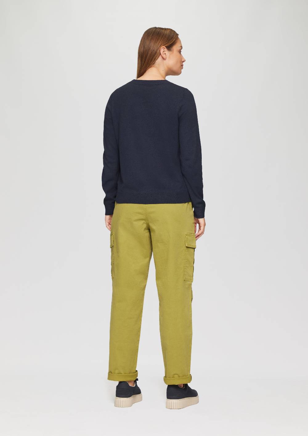 S.Oliver Strickpullover Mit Rundhalsausschnitt