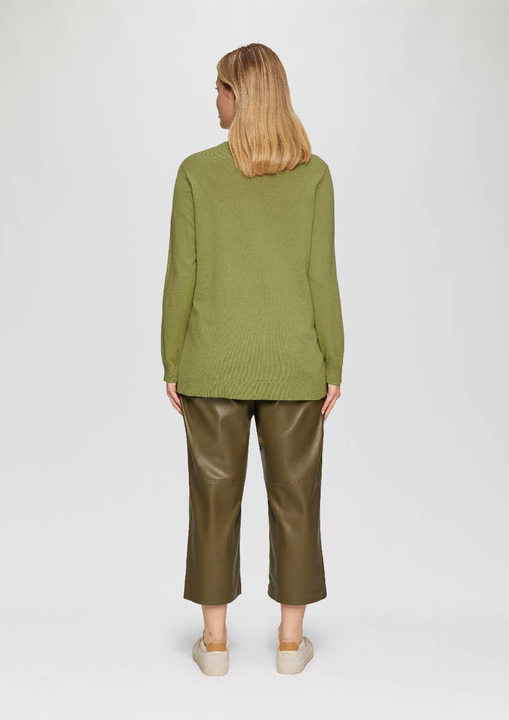 S.Oliver Strickpullover Mit Rundhalsausschnitt