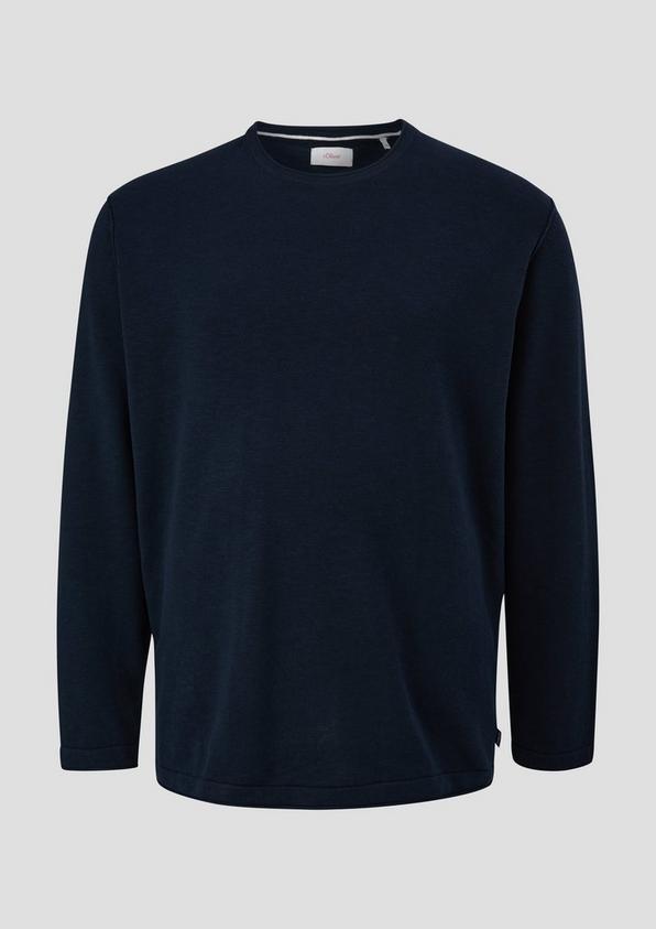 s.Oliver Strickpullover mit Rundhalsausschnitt