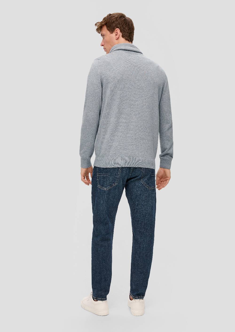 S.Oliver Strickpullover Mit Stehkragen