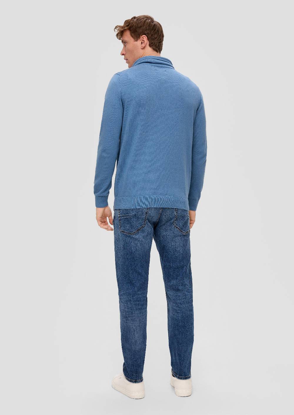 S.Oliver Strickpullover Mit Stehkragen