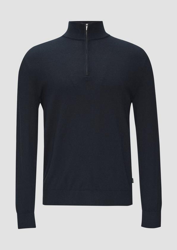 s.Oliver Strickpullover mit Stehkragen