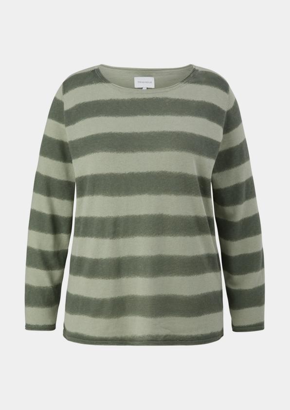 s.Oliver Strickpullover mit Streifenmuster