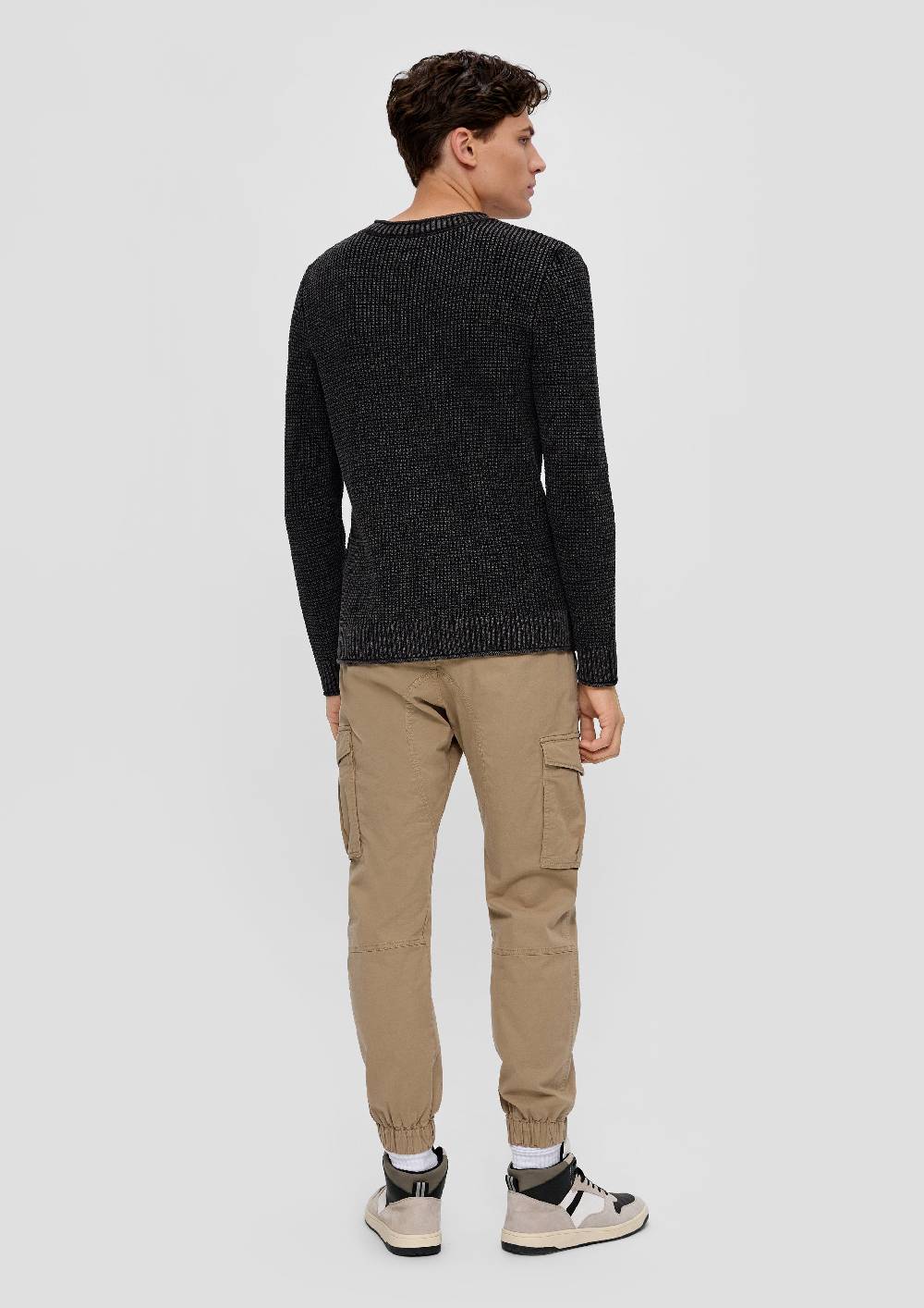 S.Oliver Strickpullover Mit Strukturmuster