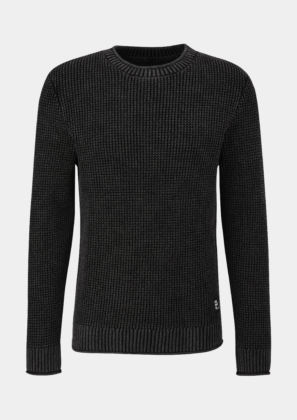 S.Oliver Strickpullover Mit Strukturmuster