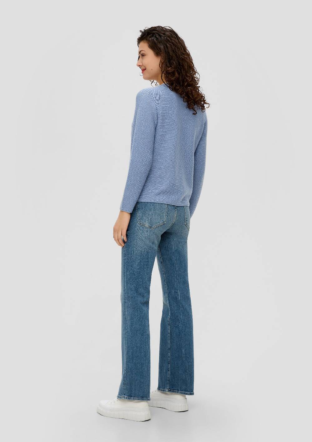 S.Oliver Strickpullover Mit V-Ausschnitt