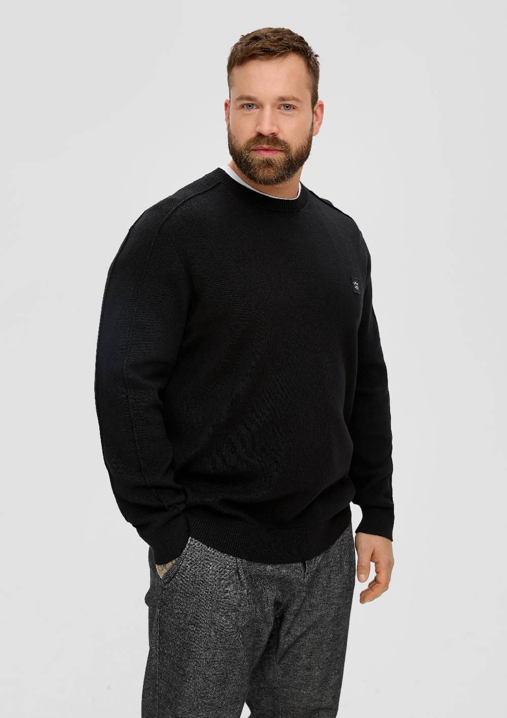 S.Oliver Strickpullover Mit Waschung