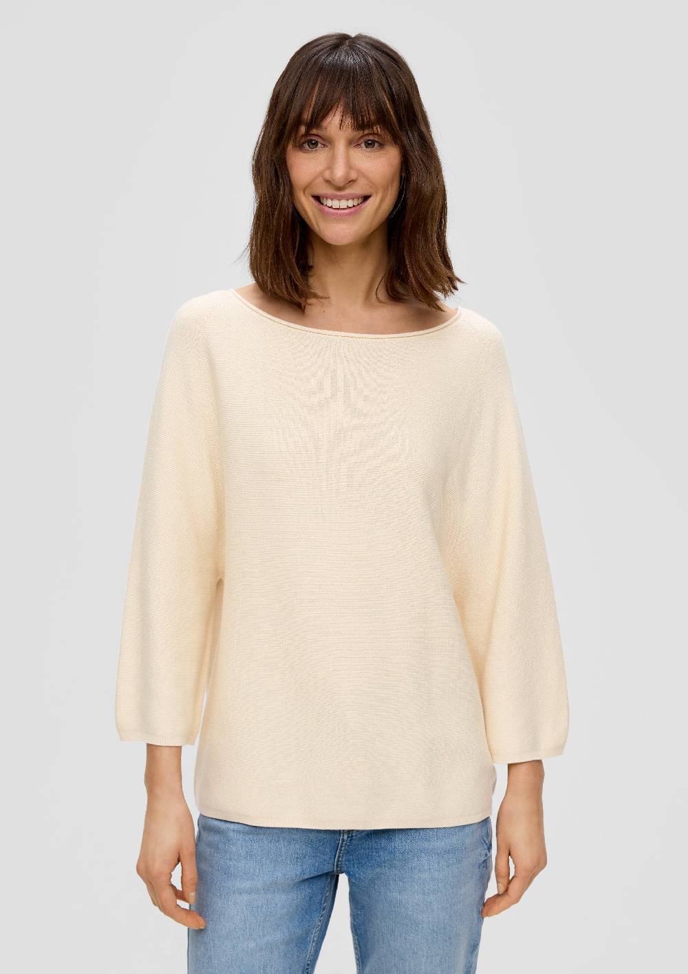 S.Oliver Strickpullover Mit Weiten Ärmeln