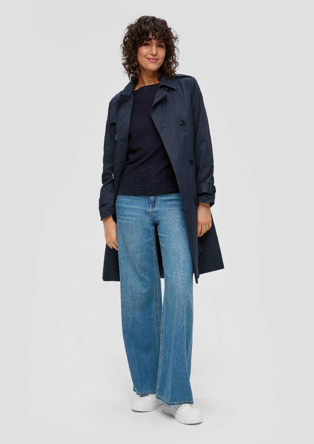 S.Oliver Strickpullover Mit Weiten Ärmeln