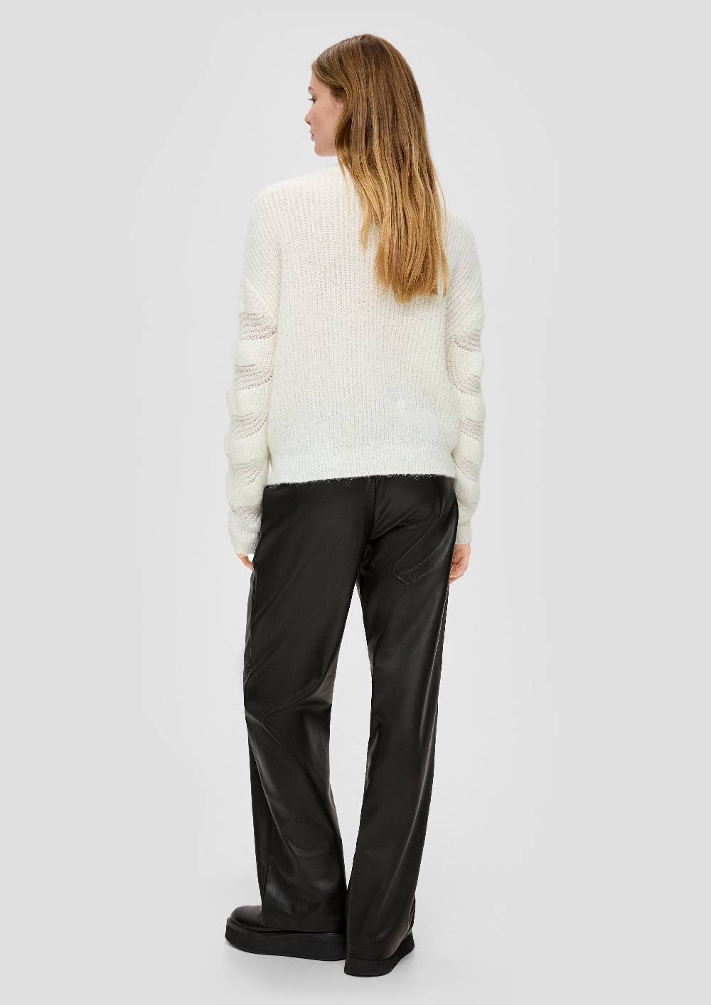 S.Oliver Strickpullover Mit Zopfmuster