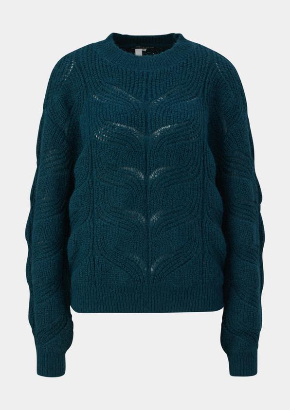 S.Oliver Strickpullover Mit Zopfmuster