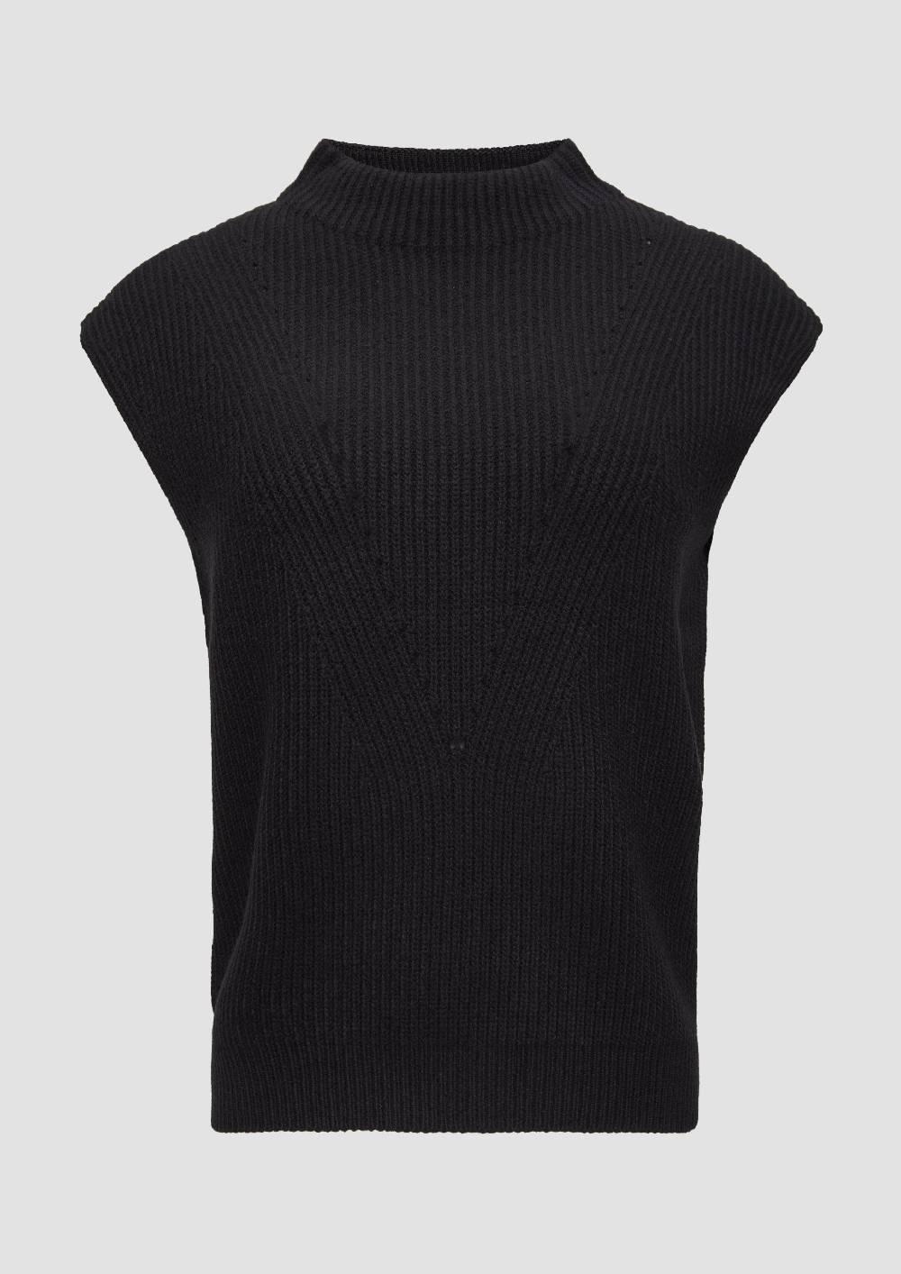 S.Oliver Strickpullunder Mit Feinem Strickmuster