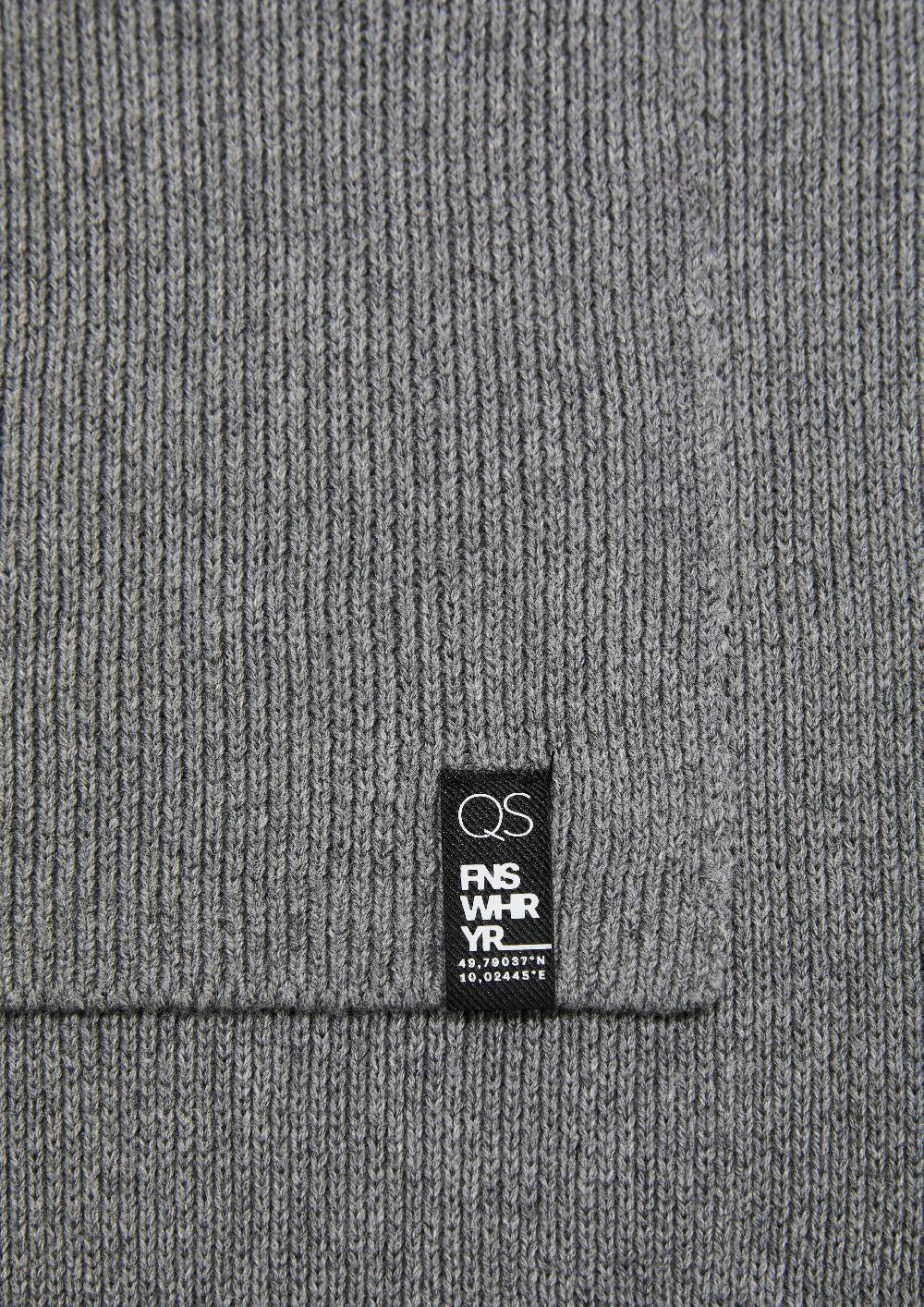 S.Oliver Strickschal Aus Baumwolle