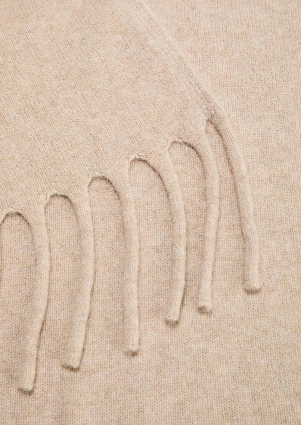 S.Oliver Strickschal Aus Baumwollmix