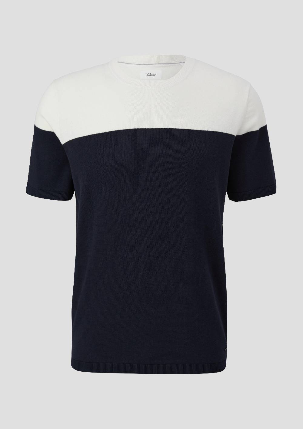 S.Oliver Strickshirt Mit Colour-Blocking