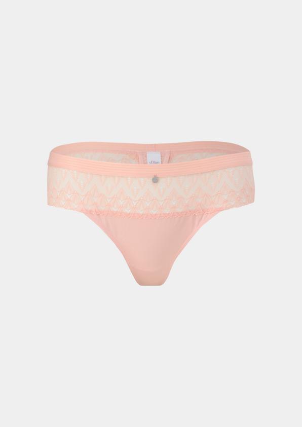 s.Oliver String mit Spitzendetails