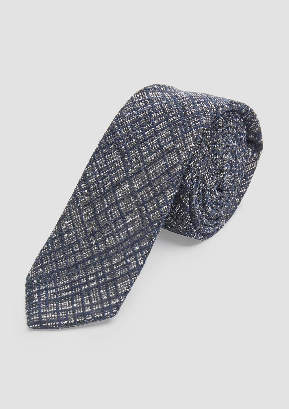 S.Oliver Strukturierte Krawatte Aus Seidenmix