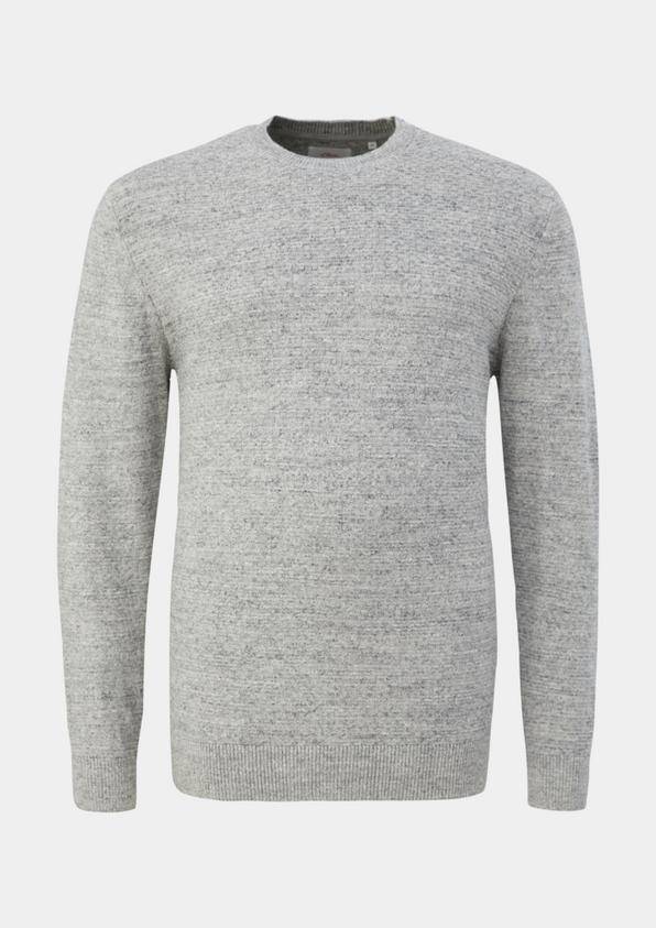 s.Oliver Strukturierter Strickpullover